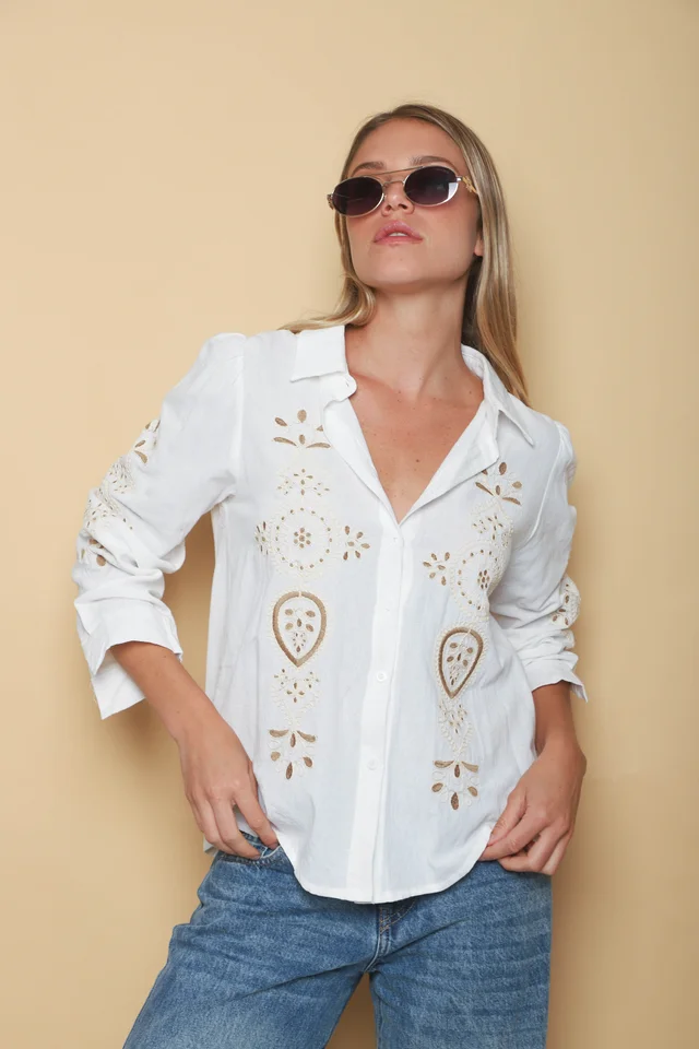 Camisa NERJA Bordada GU0535