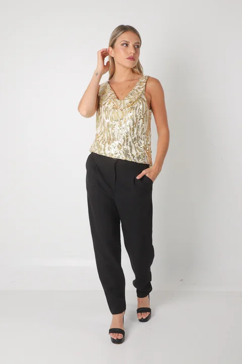 Musculosa Sarus Lentejuelas GU4040