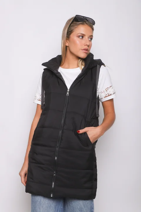 Chaleco Largo Botones ALPES GU98507