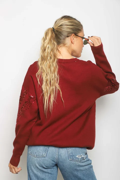 Sweater ANBAR c/ Brillos GU67701