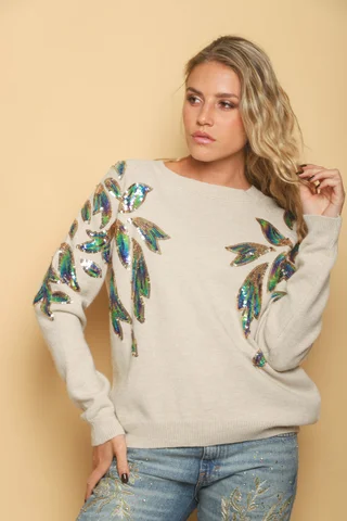 Sweater MAGUI Bordado  GUL829 - Vista 3