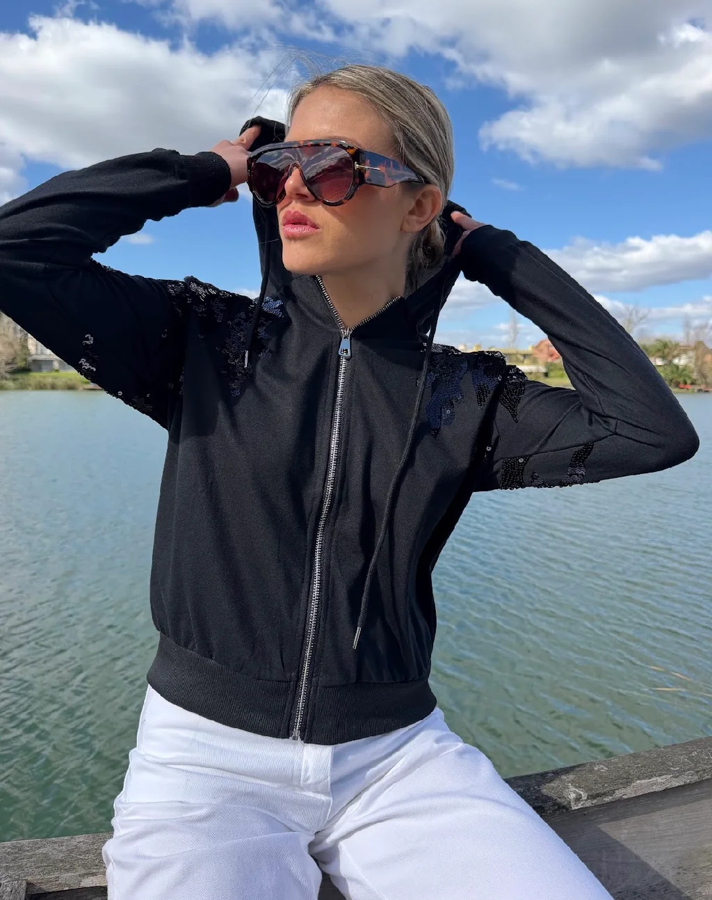 Campera LARQUISE c/ Lentejuelas GUK70045