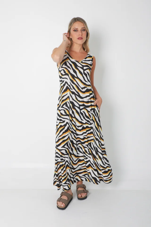 Vestido Joy Paradise con Bolsillos