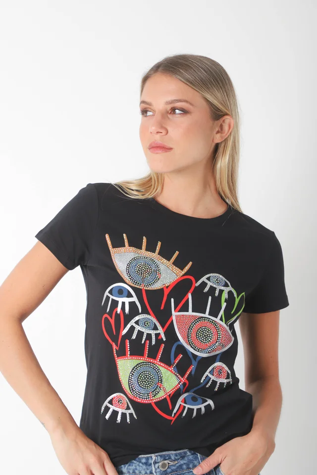 Remera ART C/ Piedras GU7484