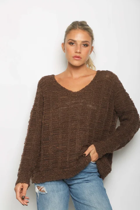 Sweater LAMBI Escote V GU843