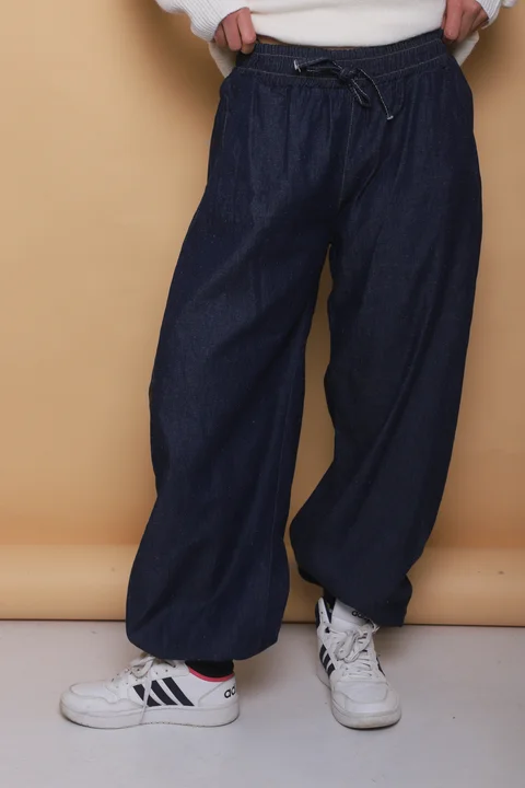 Pantalon Aladin Denim Jogger c/ Bolsillos