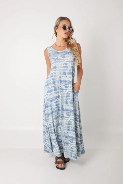Vestido Joy BATIK FAN c/ Bolsillos