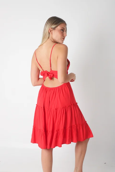 Vestido Jazz Guipiure con Lazo Colours GUK141