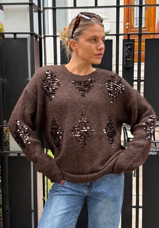 Sweater LUTIER Bordado GU405835 - Vista 4