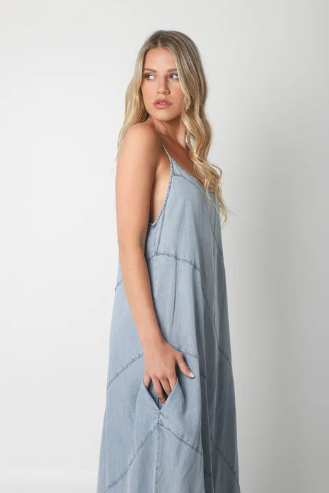 Vestido de JEAN AGNES c/ Bolsillos GU4666