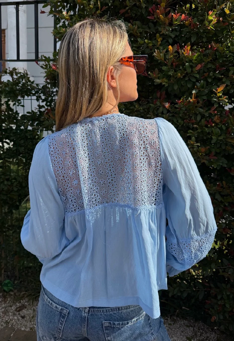 Blusa ROCKET Con Broderie  GU70123