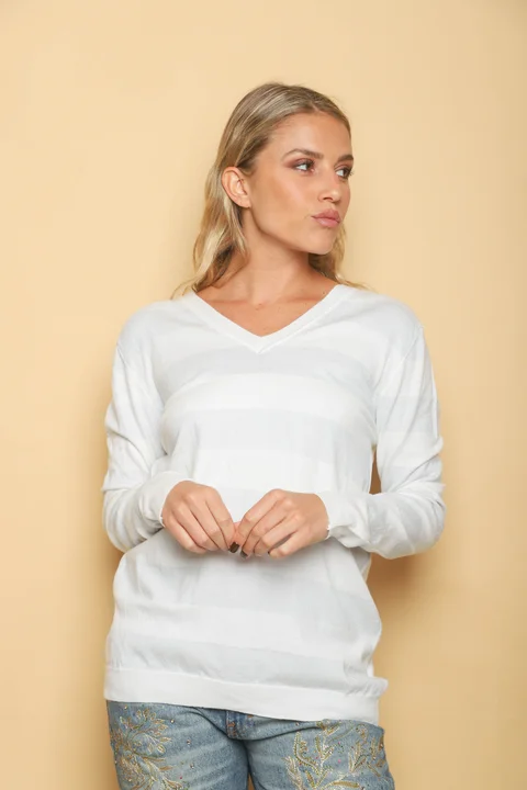 Sweater REGINA Bremer Lurex GUL629