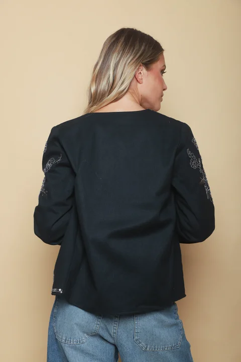 Chaqueta LOREIN Gabardina Bordada GU6004