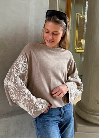 Sweater CLOUD Bordado GU847 - Vista 6