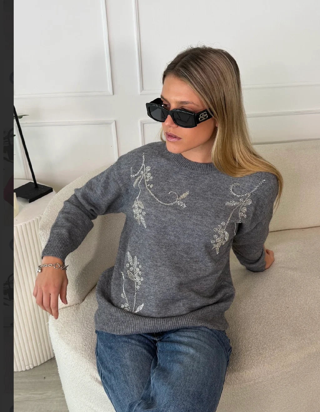 Sweater NORTH c/canutillo GU405834