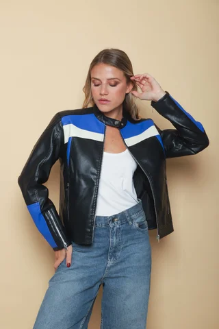 Campera Heaven Ecocuero GU10101 - Vista 3