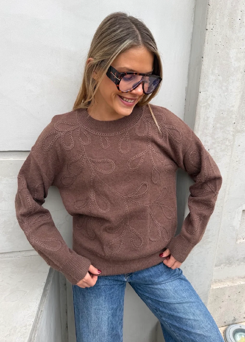 Sweater KALESY c/ Bordado GU405836