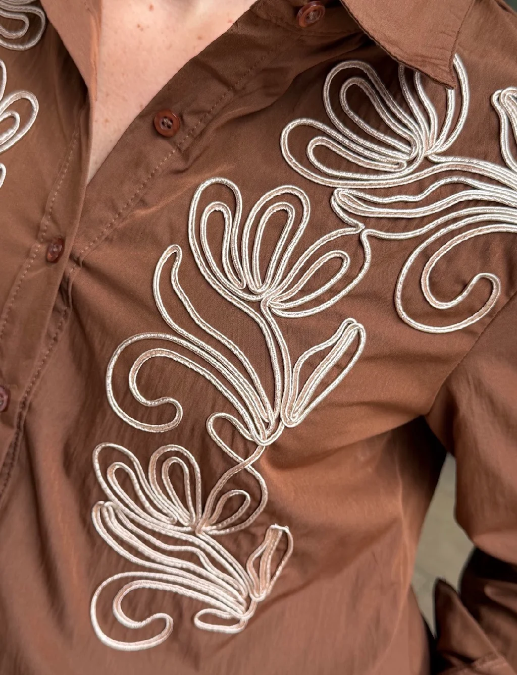 Camisa MOUSS Bordada GUK70266