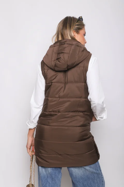 Chaleco Largo Botones ALPES GU98507
