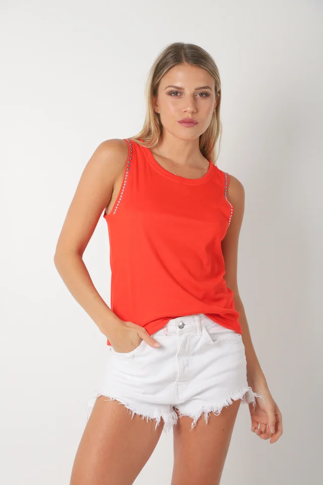 Musculosa DARE Morley Bombe c/ Tachas