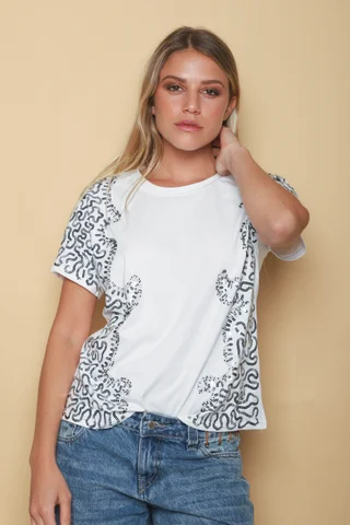 Remera KALSEN C/Lentejuelas GUK70136 - Vista 4