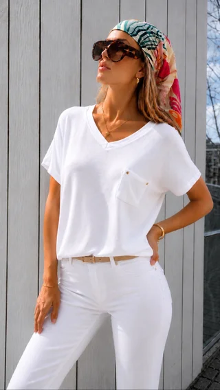 Remera Ancha Morley Siney Con Bolsillo - Vista 1