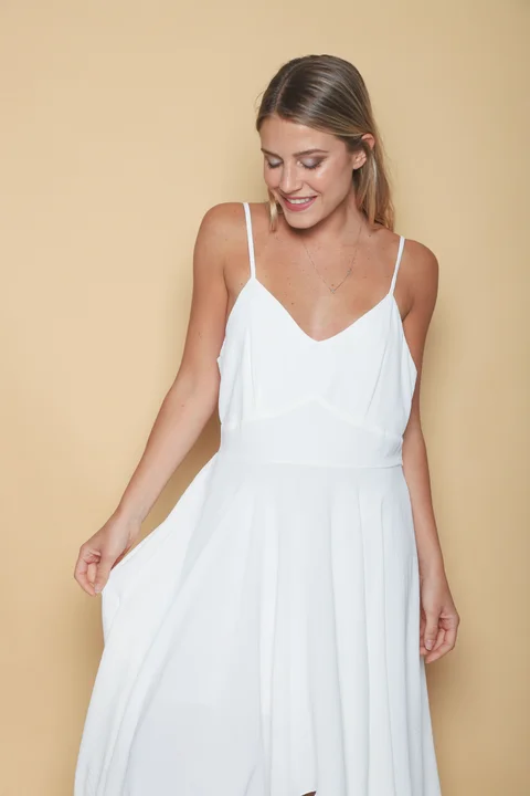 Vestido DANCING Creppe IRREGULAR GU4668