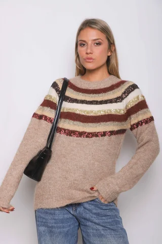 Sweater LIVING RAYADO GU251041 - Vista 2