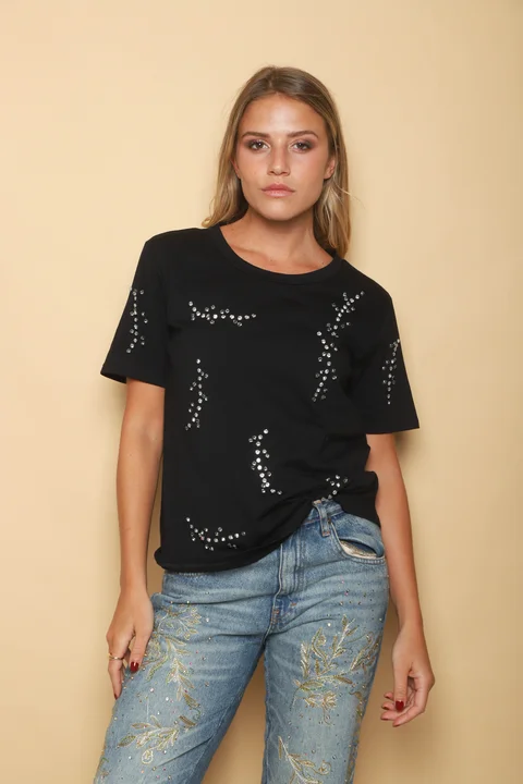 Remera KAITI C/ Piedras Colores GUK70071