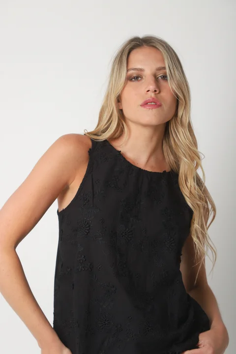 Musculosa KAIA Bordada GU5159