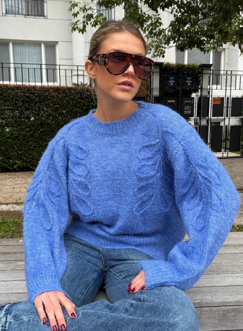 Sweater BLAKE Grueso c/Bordado GU405838