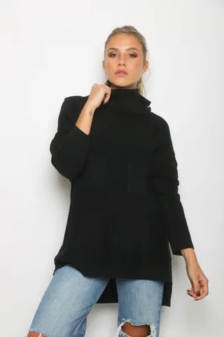 Poleron SAINT OVERSIZE Bremer Tramado GUL803 - Vista 6