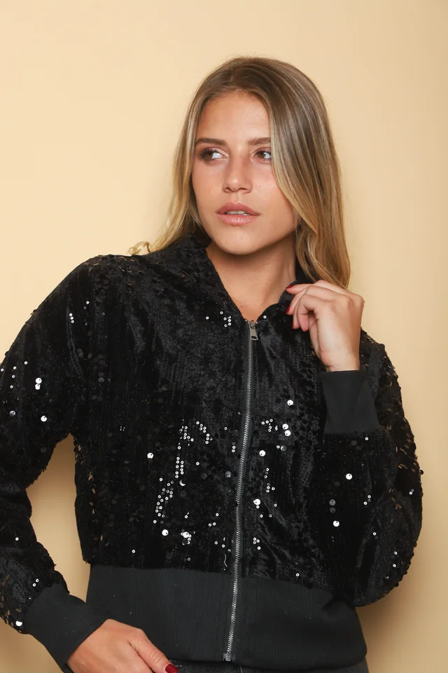 Camperita Lluvia Lentejuelas C/ Capucha GU70085