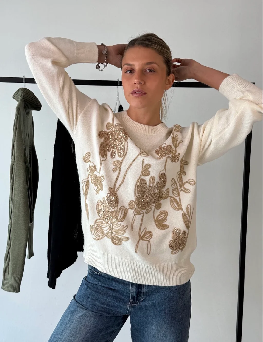 Sweater ROBSON c/bordado GU405832