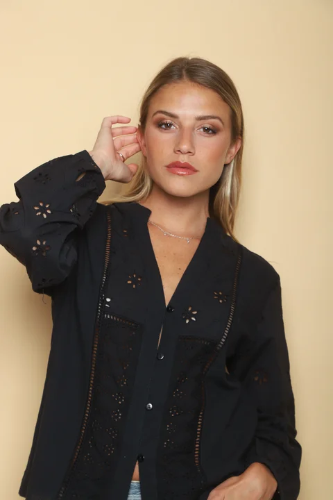 Camisa DARCIL Broderie GU70199