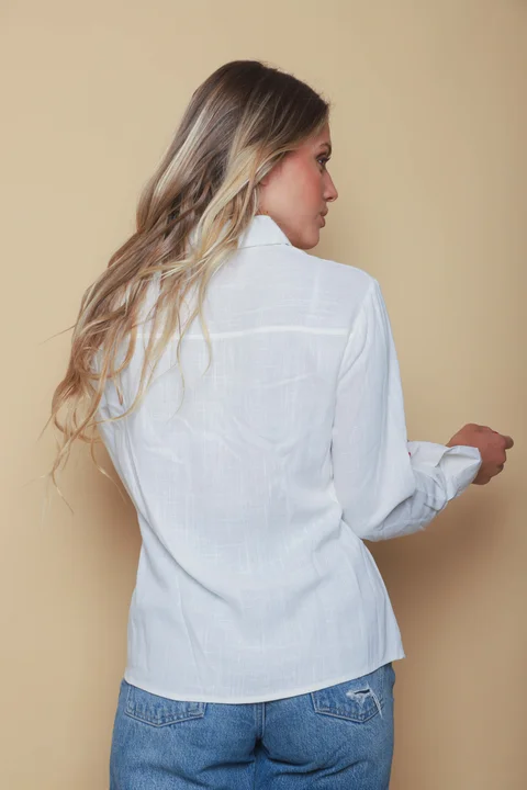 Camisa BANGKOK Lino c/tachas GUP33011