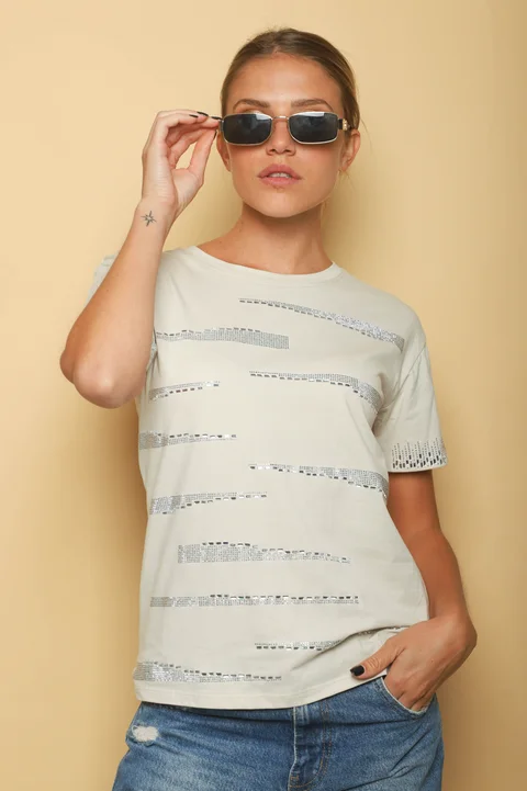 Remera SIDNEY c/strass GV919307