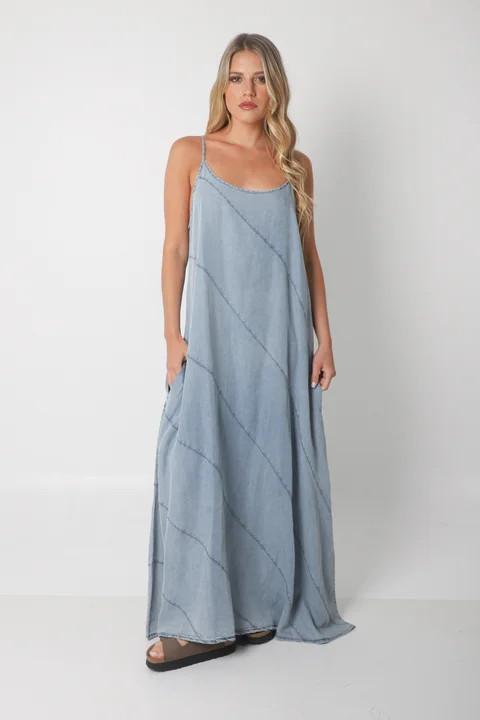 Vestido de JEAN AGNES c/ Bolsillos GU4666