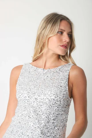 Musculosa ORCEL c/ Lentejuelas Forrada GU5151 - Vista 4