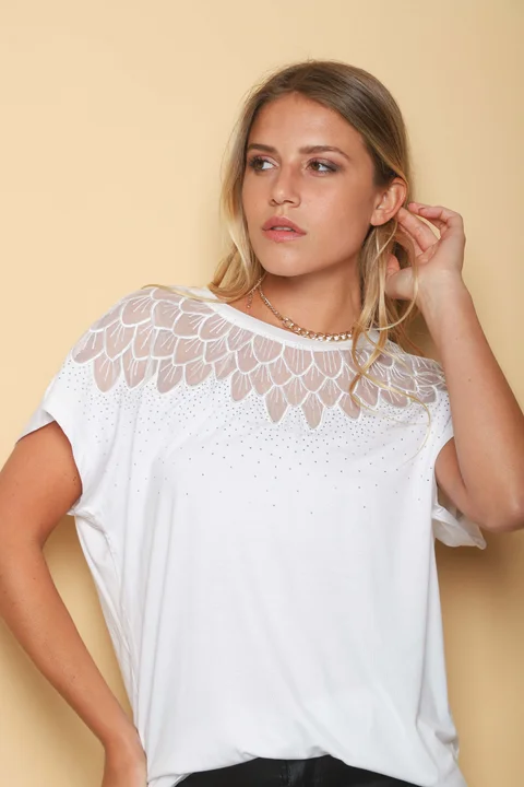 Remeron BURDEOS Modal c/Strass GU23522