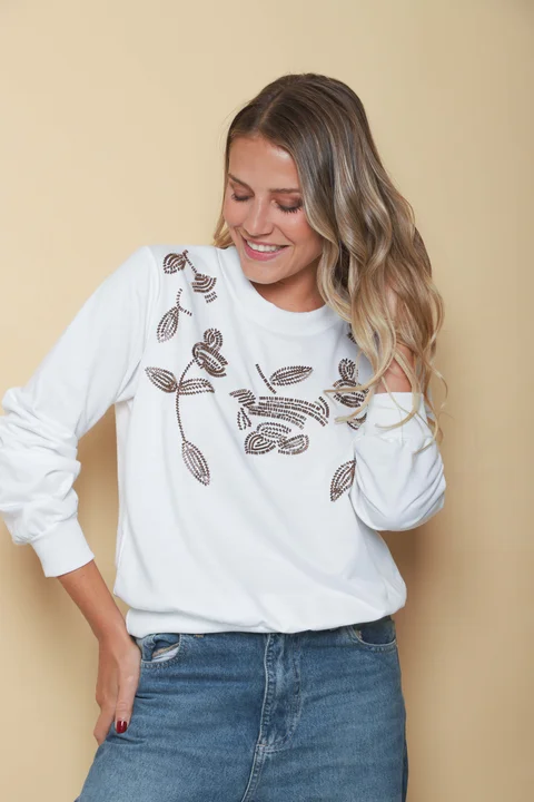 Buzo Maia Hojas Canutillos GU70060