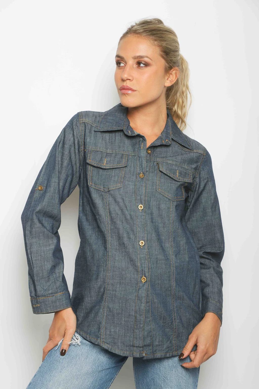 Camisa MARSELLA Jean Clasica GU0151/0152