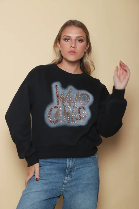 Buzo WHO CARES Gamuzado GUK70076