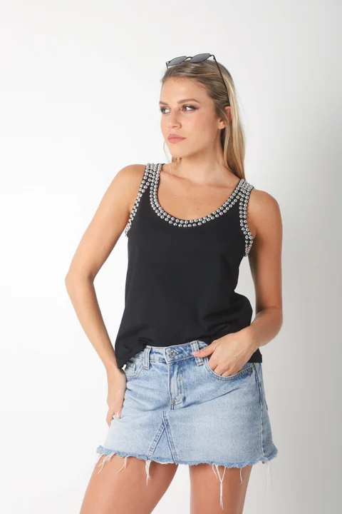 Musculosa MARAIS Media Perla GUK70138