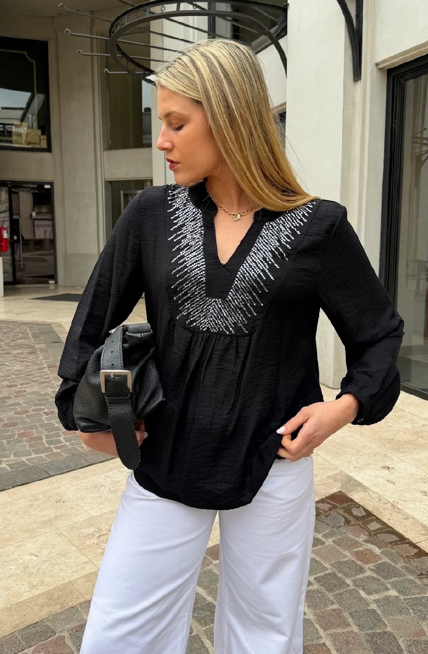 Blusa GUILBOA Bordada GU 6217