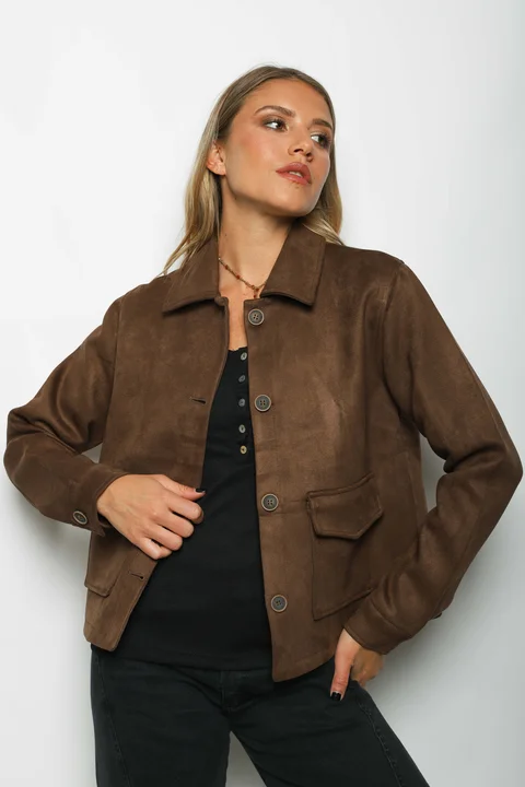 Chaqueta PIEGARI Gamuza Forrada GU571