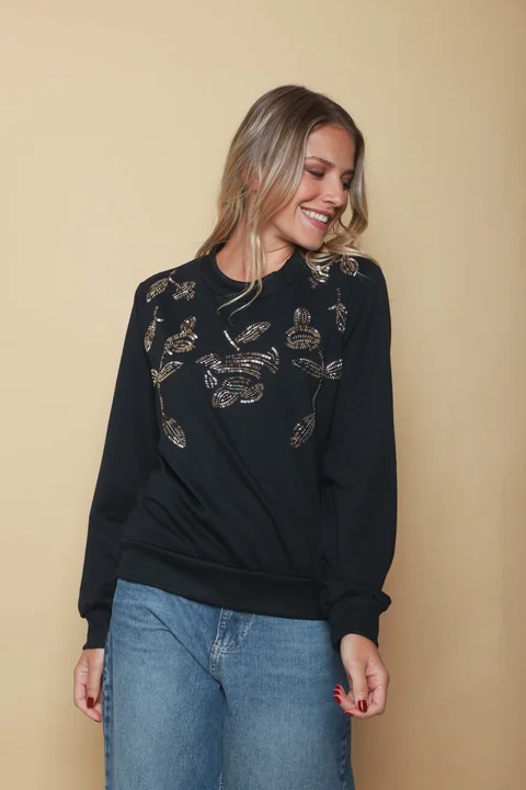 Buzo Maia Hojas Canutillos GU70060