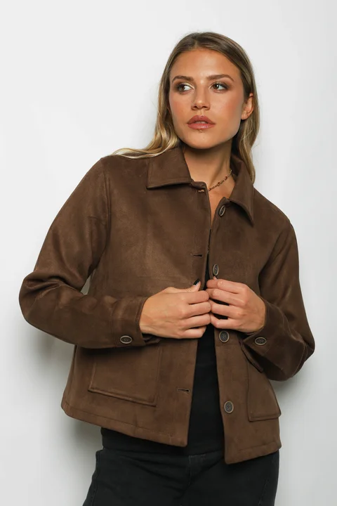 Chaqueta PIEGARI Gamuza Forrada GU571