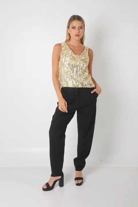 Musculosa Sarus Lentejuelas GU4040