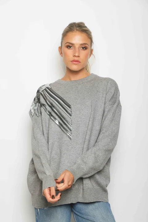 Sweater RAYOS Dorados Bordados GU67700